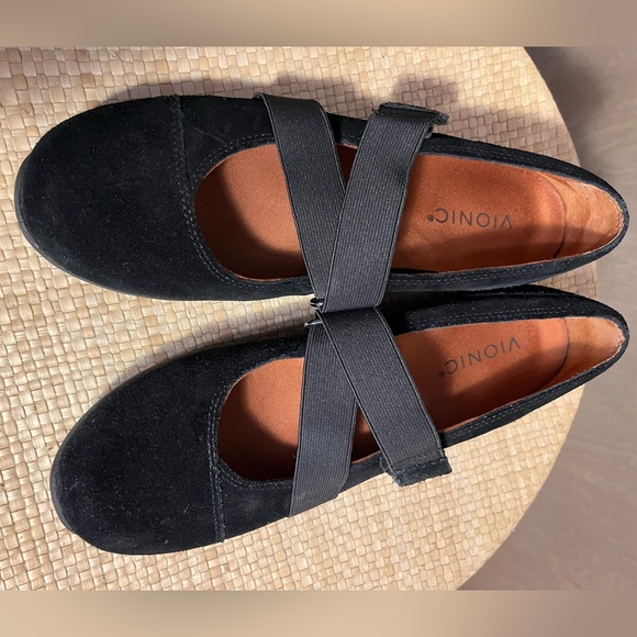 Vionic Shelby Mary Jane Black Suede size 8 - Picture 8 of 11